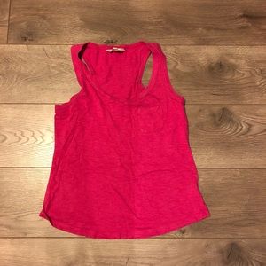 Pink tank top